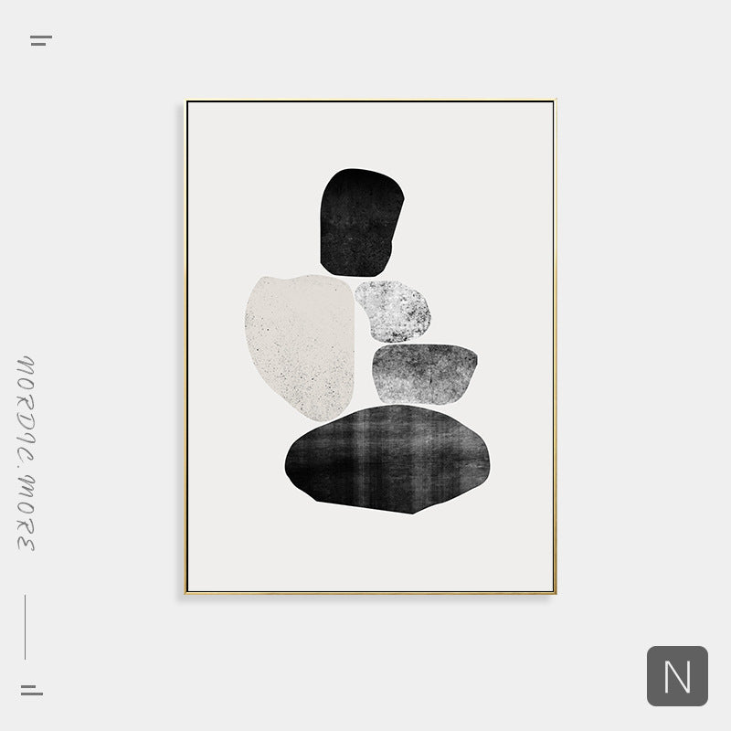 Modern Vertical Watercolor Abstract Painting - My Store