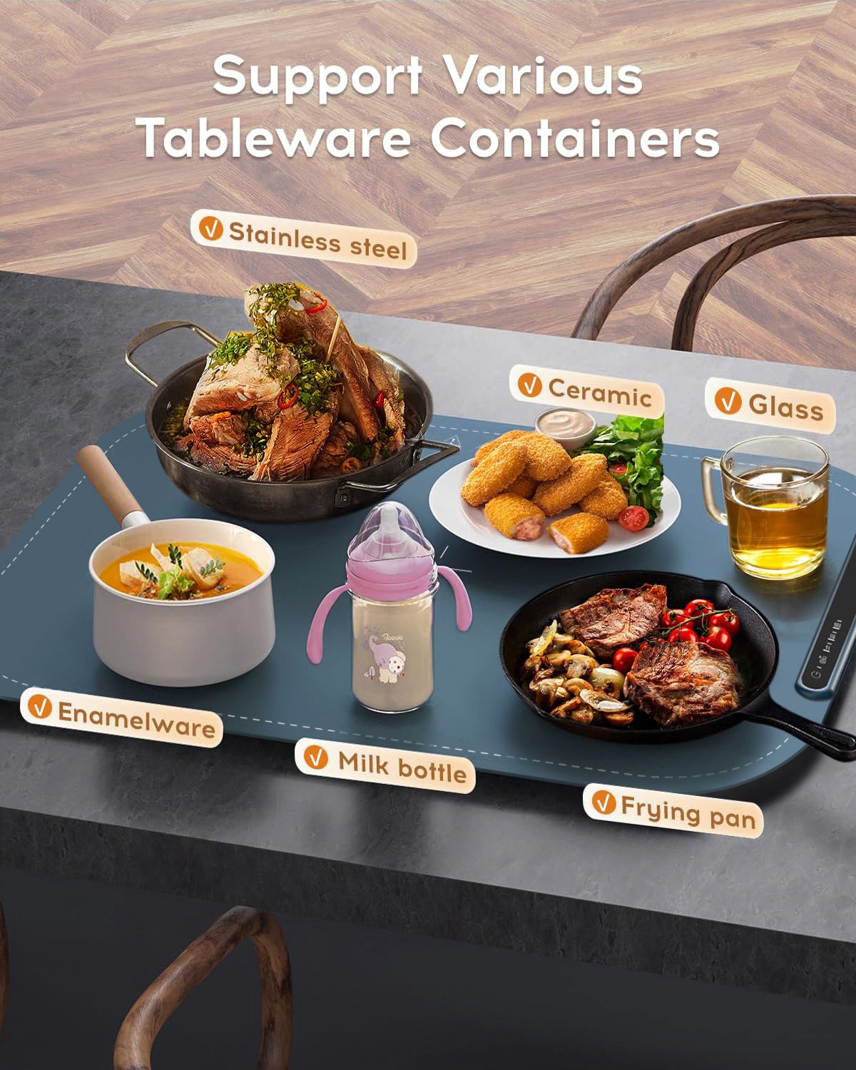 Portable 250W Food Warming Mat - My Store