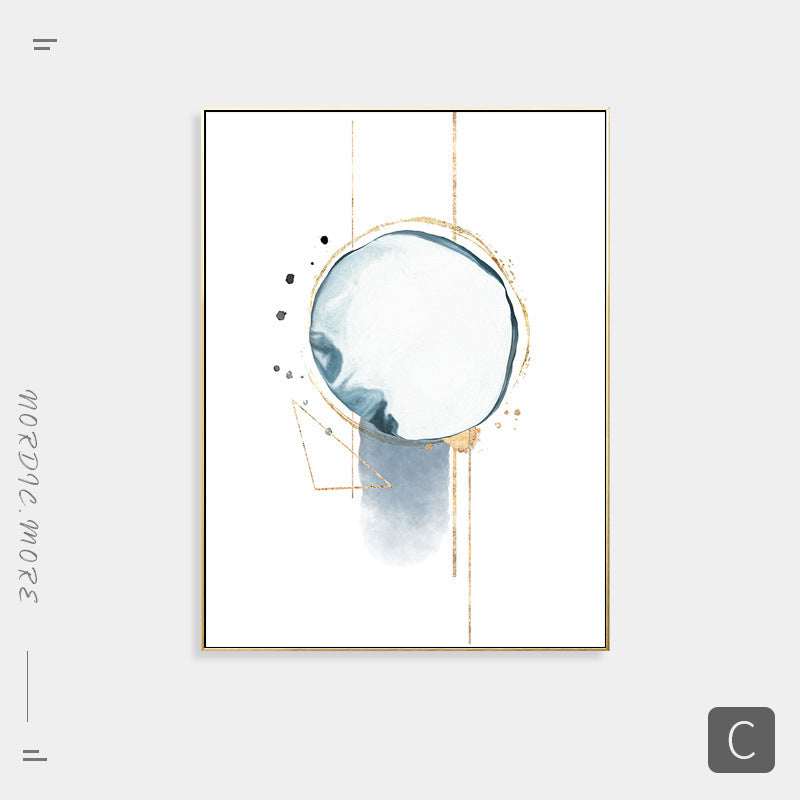 Modern Vertical Watercolor Abstract Painting - My Store