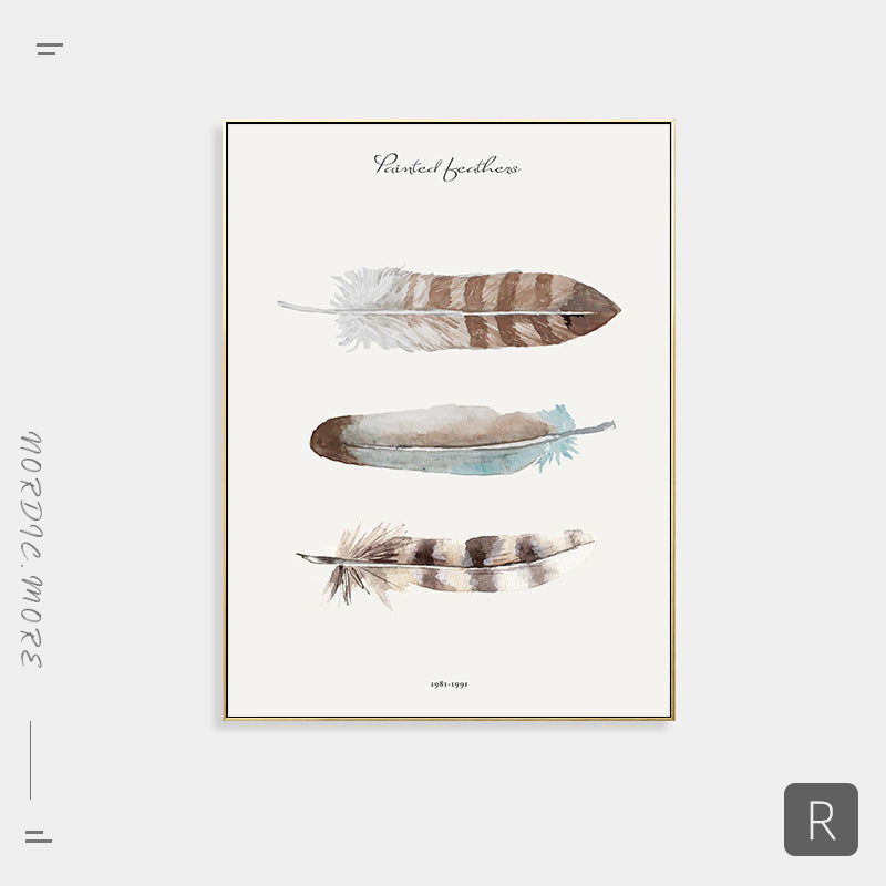 Modern Vertical Watercolor Abstract Painting - My Store