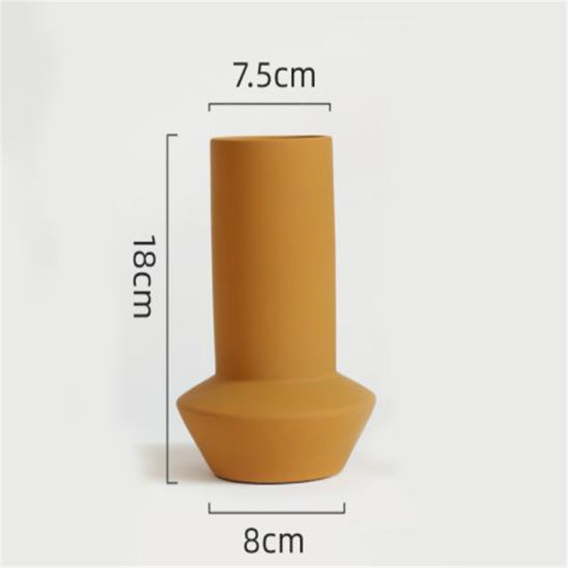 Nordic Simple Morandi Art Vase - My Store