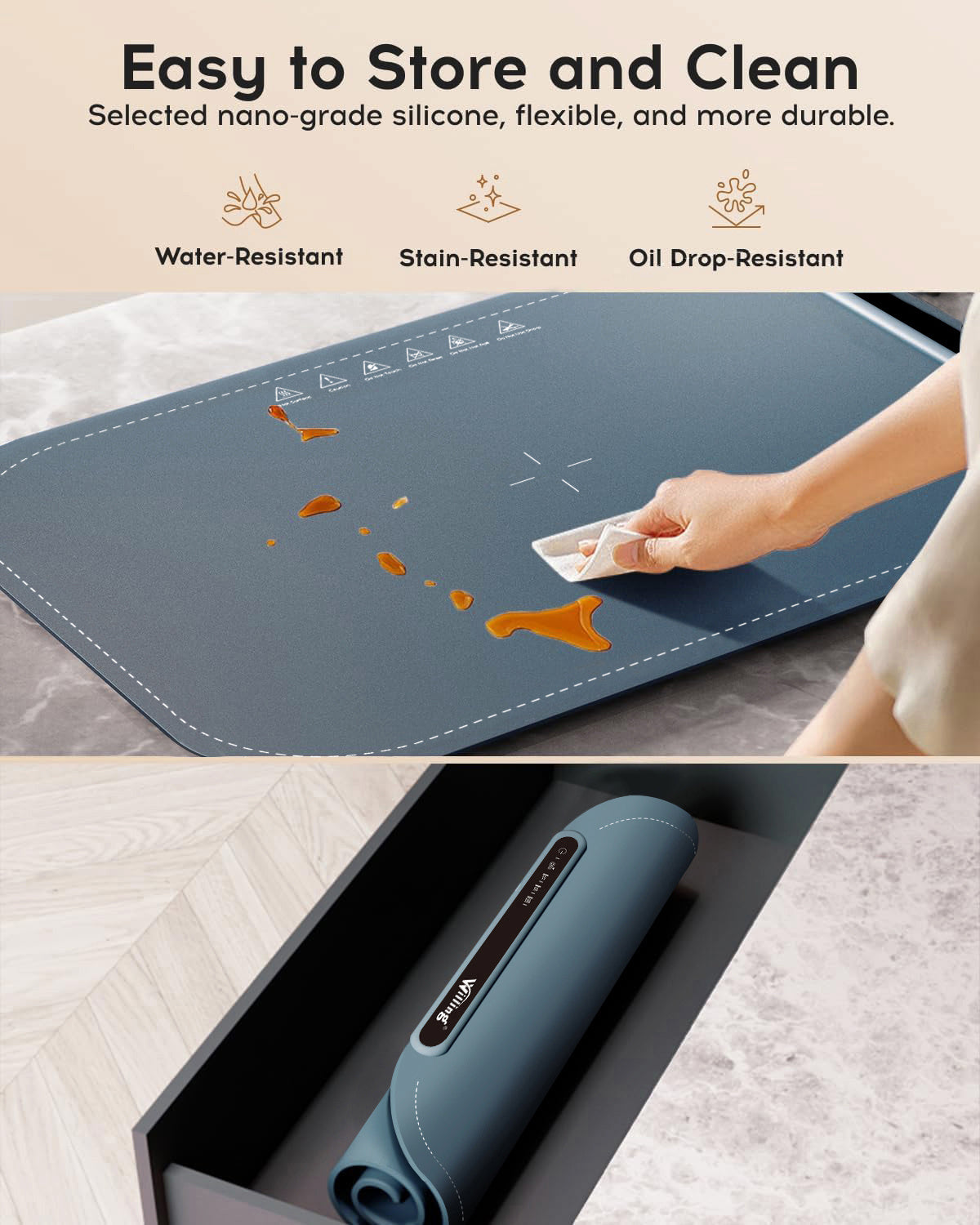 Portable 250W Food Warming Mat - My Store