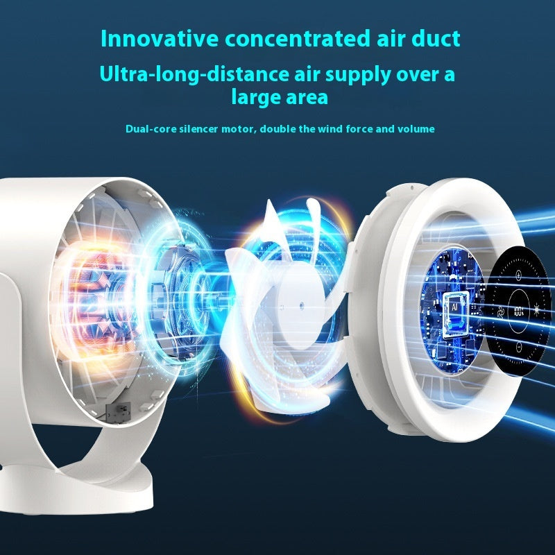Rechargeable Wall Mount Adjustable Fan Light - I two I Design