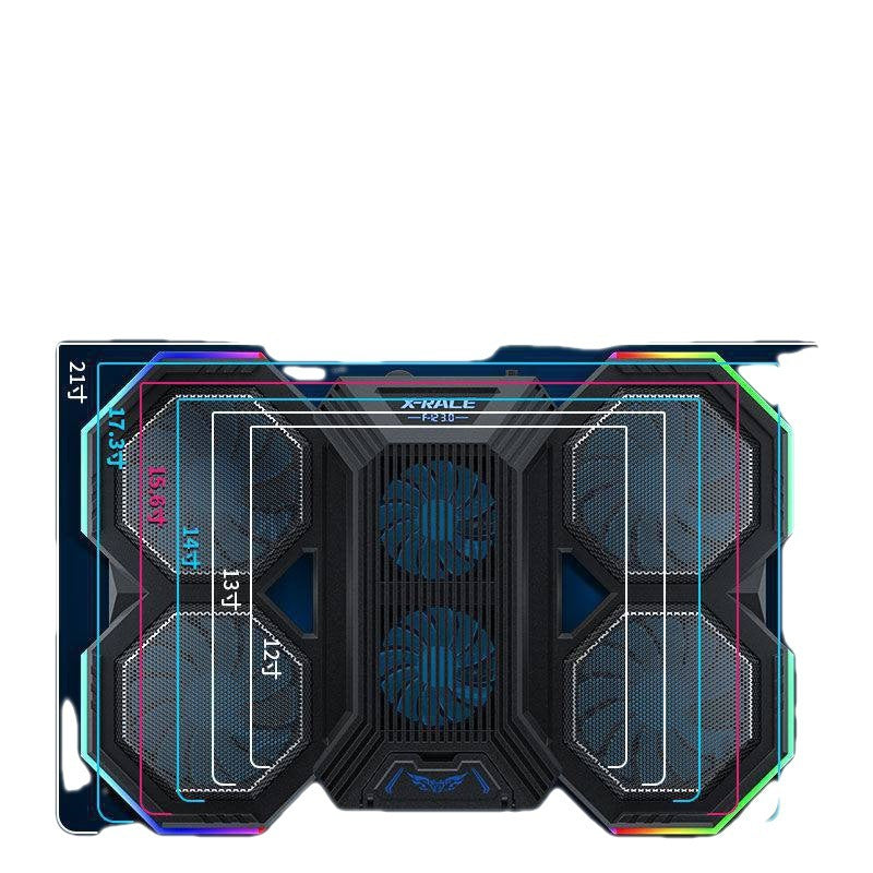 Silent Cooling Rack Exhaust Fan Base Plate Pad - My Store