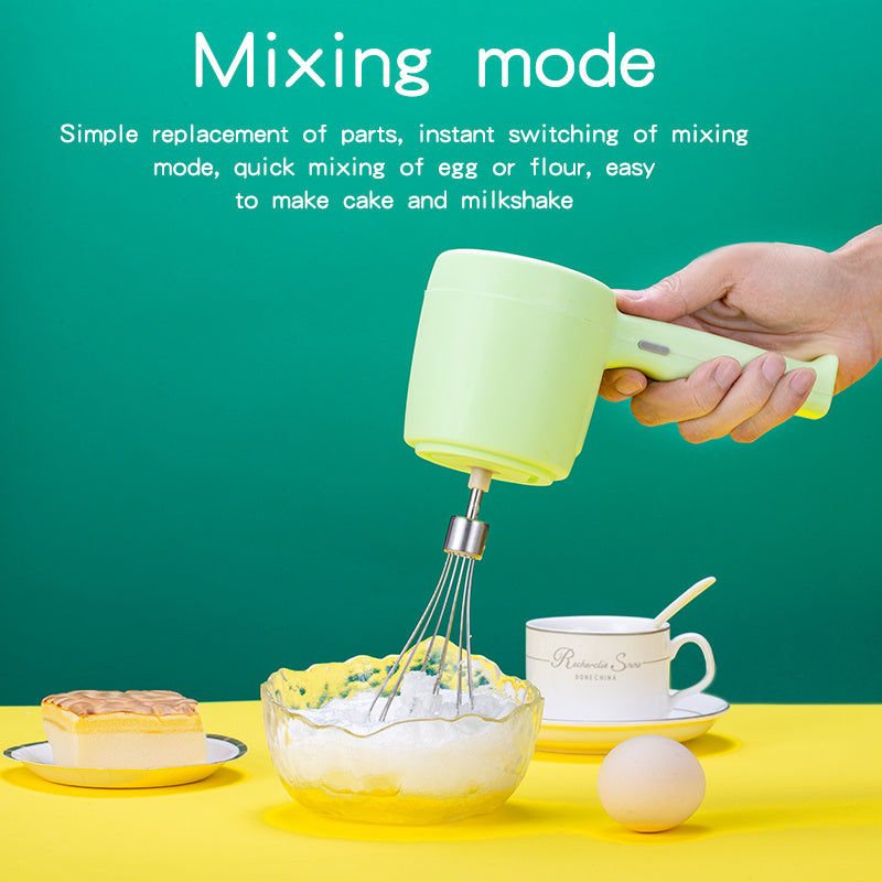 2 In 1 Multifunctional Electric Hand Mixer With Bowl - My Store