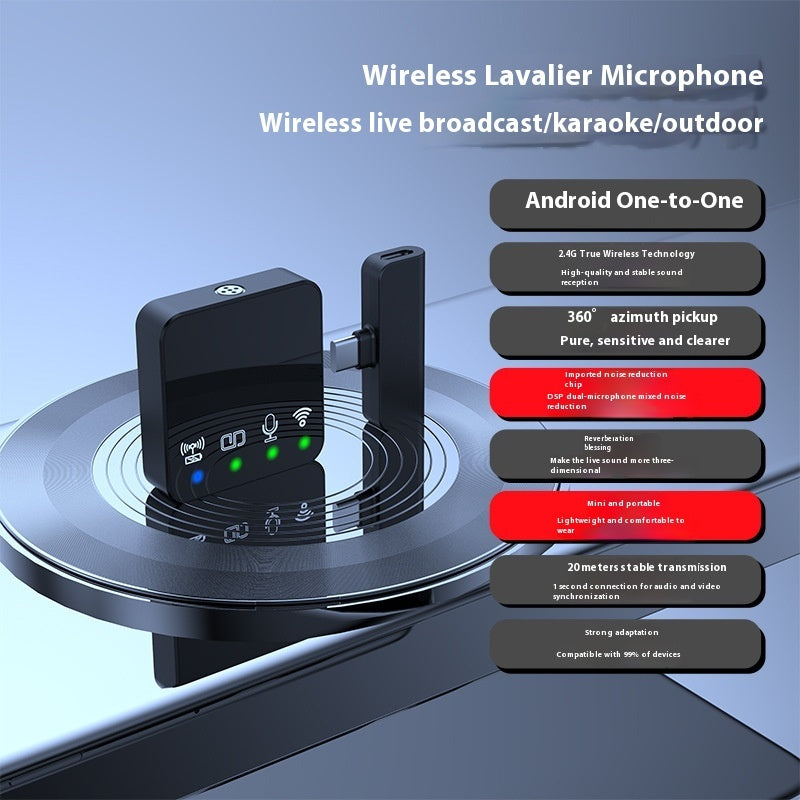 Wireless Bluetooth Microphone with Noise Reduction - My Store