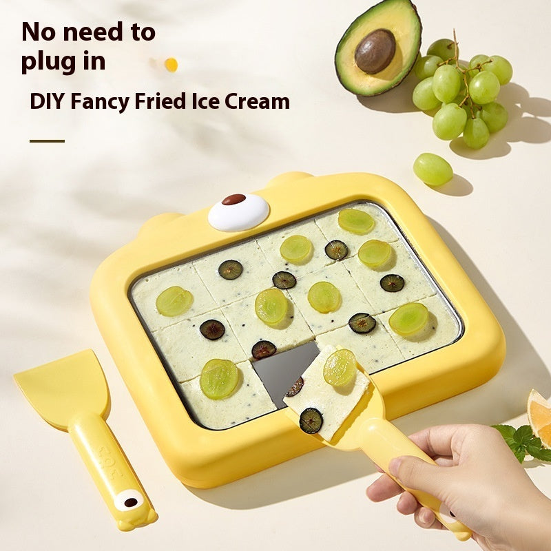 Homemade Fruit Ice Cream Fried Machine - I two I Design