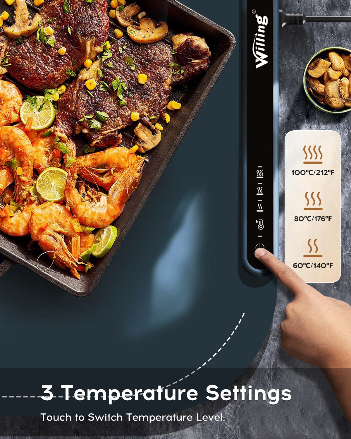 Portable 250W Food Warming Mat - My Store