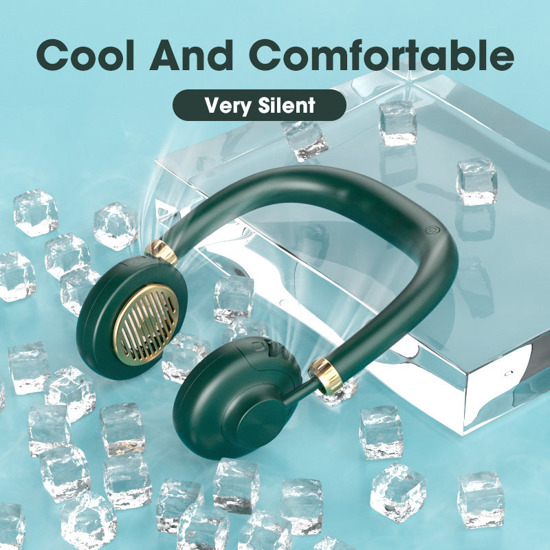 Bladeless Portable Hanging Neck Fan - I two I Design