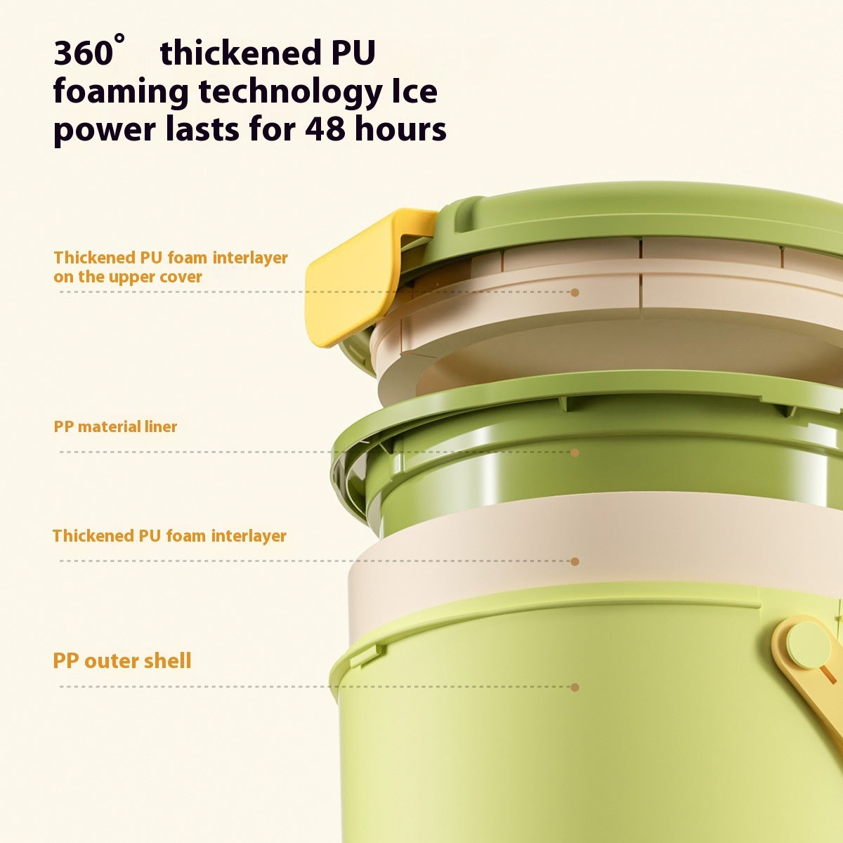 Camping Outdoor Press Ice Cube Box - I two I Design