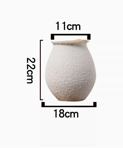 White Vase Desktop Flower Ornaments - My Store
