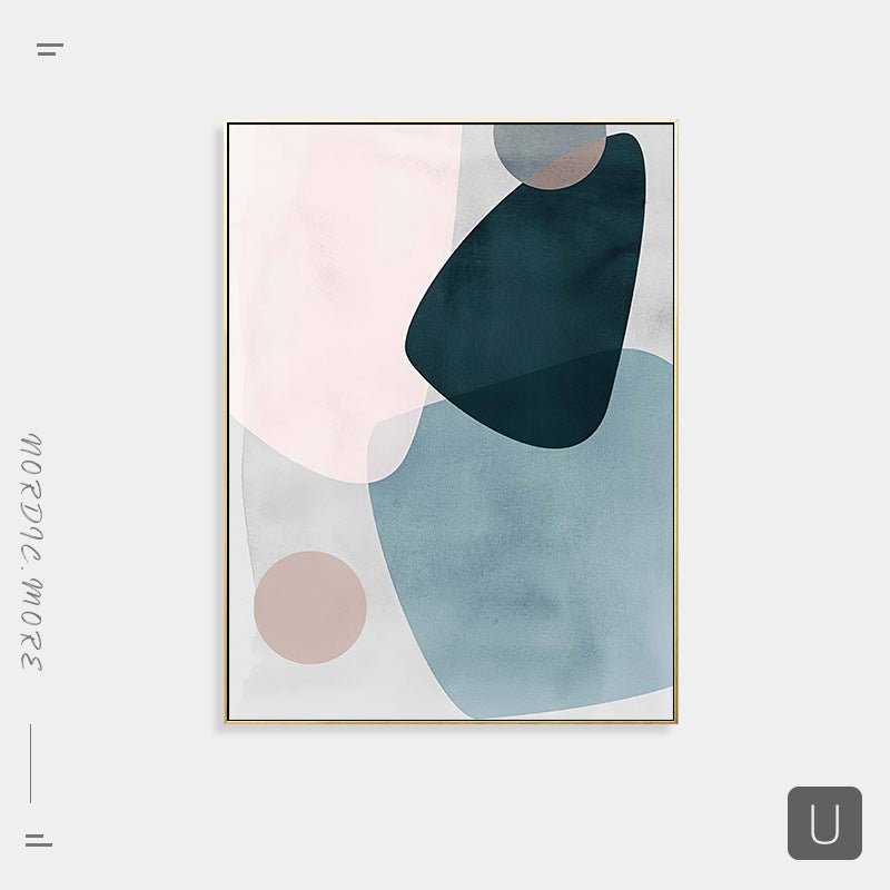 Modern Vertical Watercolor Abstract Painting - My Store