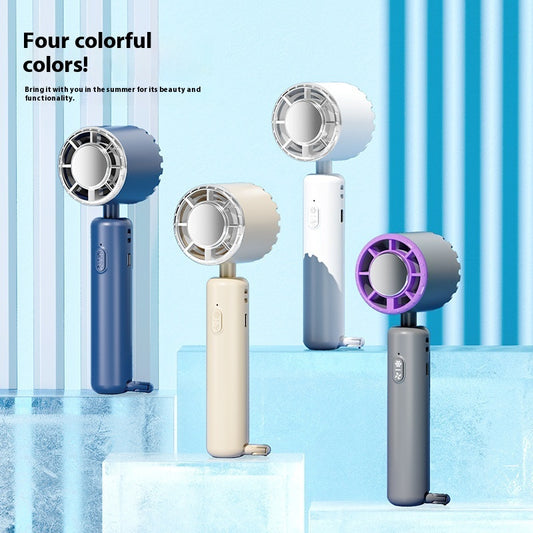 Portable Ice Compress Small Handheld Fan - I two I Design