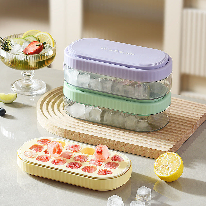 Silicone Food Grade Pressing Ice Cube Mold - My Store