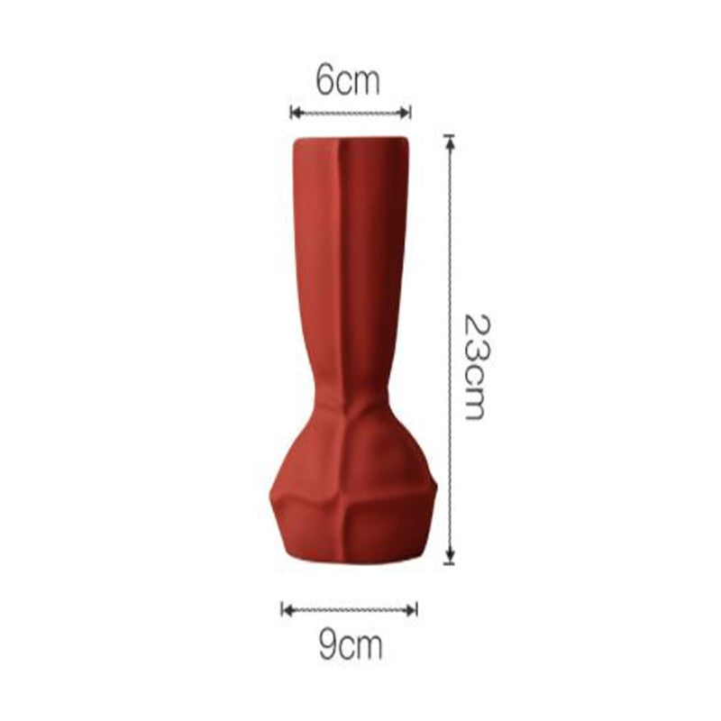 Nordic Simple Morandi Art Vase - My Store