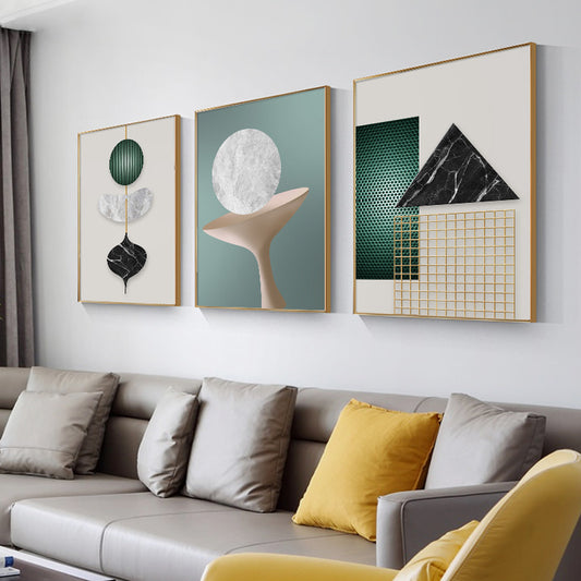Modern Vertical Watercolor Abstract Painting - My Store