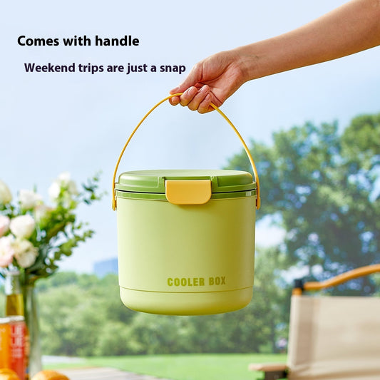 Camping Outdoor Press Ice Cube Box
