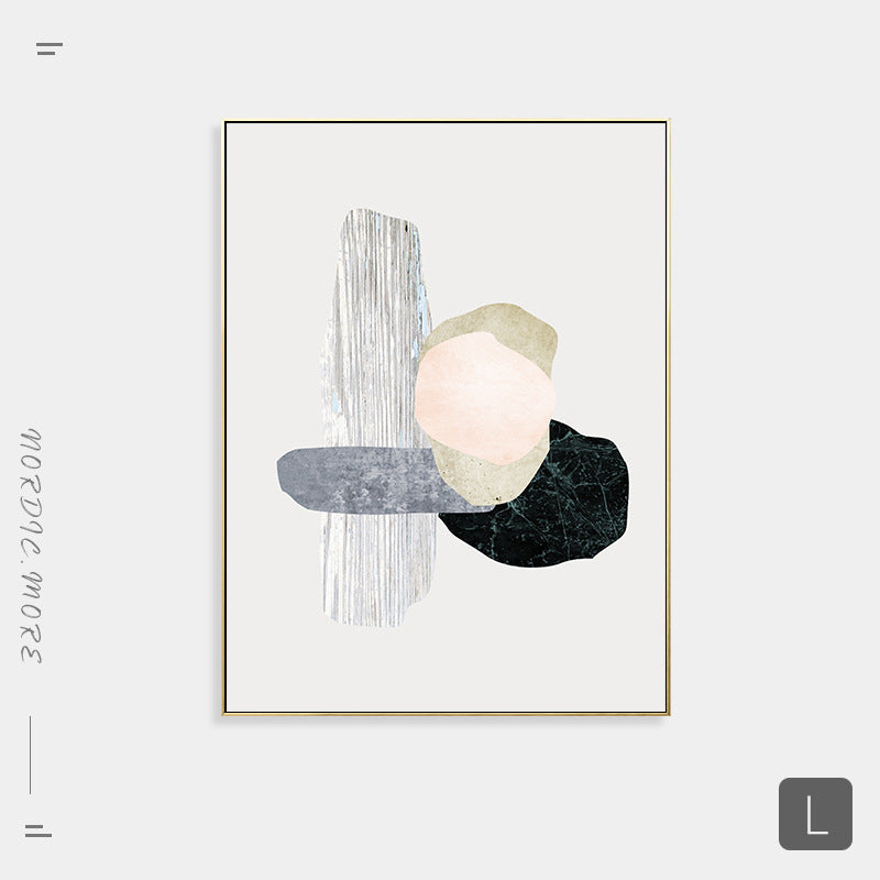 Modern Vertical Watercolor Abstract Painting - My Store