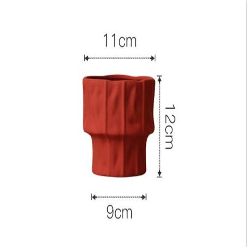 Nordic Simple Morandi Art Vase - My Store