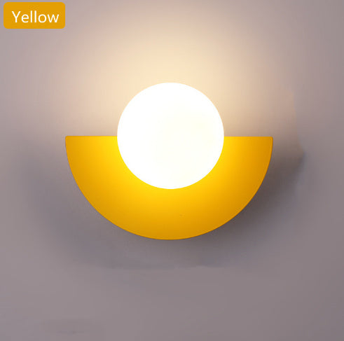 Simple Living Room Colorful Wall Lamp - My Store