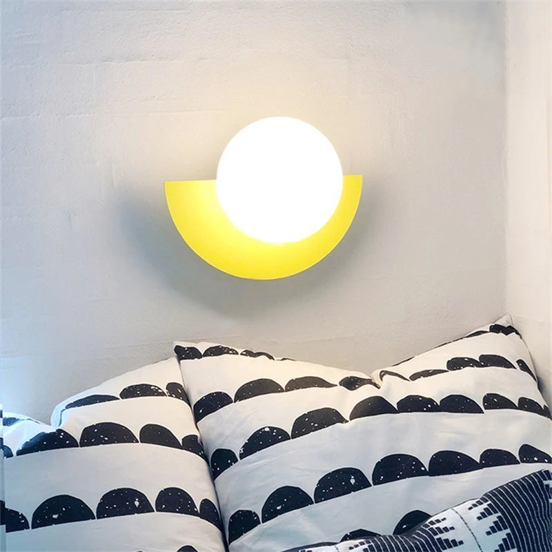 Simple Living Room Colorful Wall Lamp - My Store