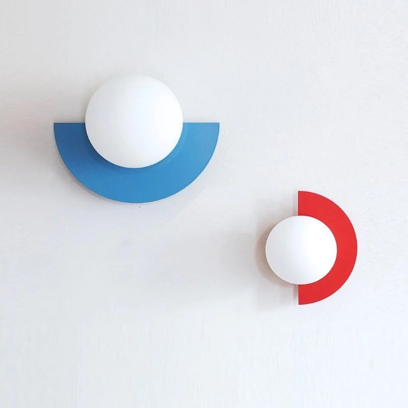 Simple Living Room Colorful Wall Lamp - My Store