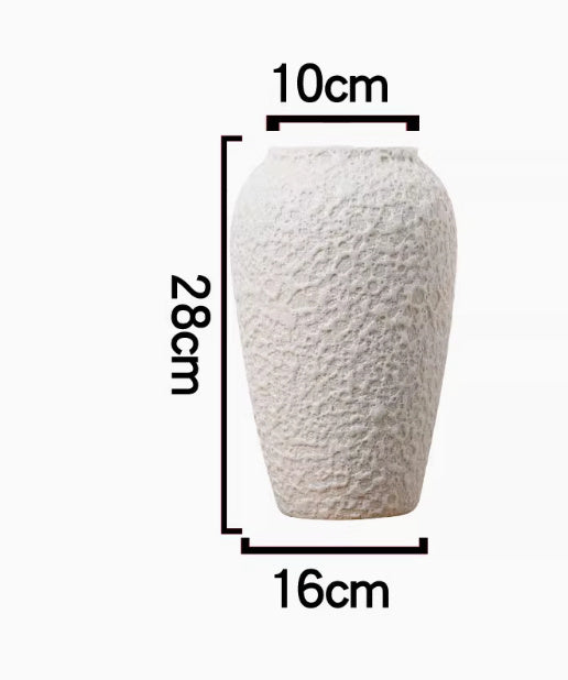 White Vase Desktop Flower Ornaments - My Store