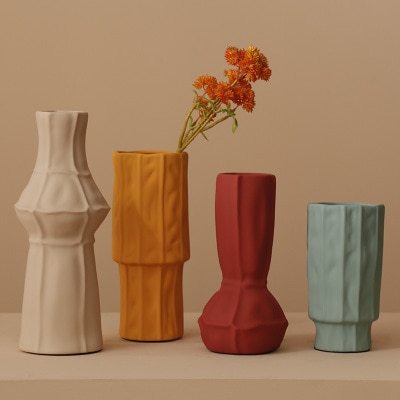 Nordic Simple Morandi Art Vase - My Store