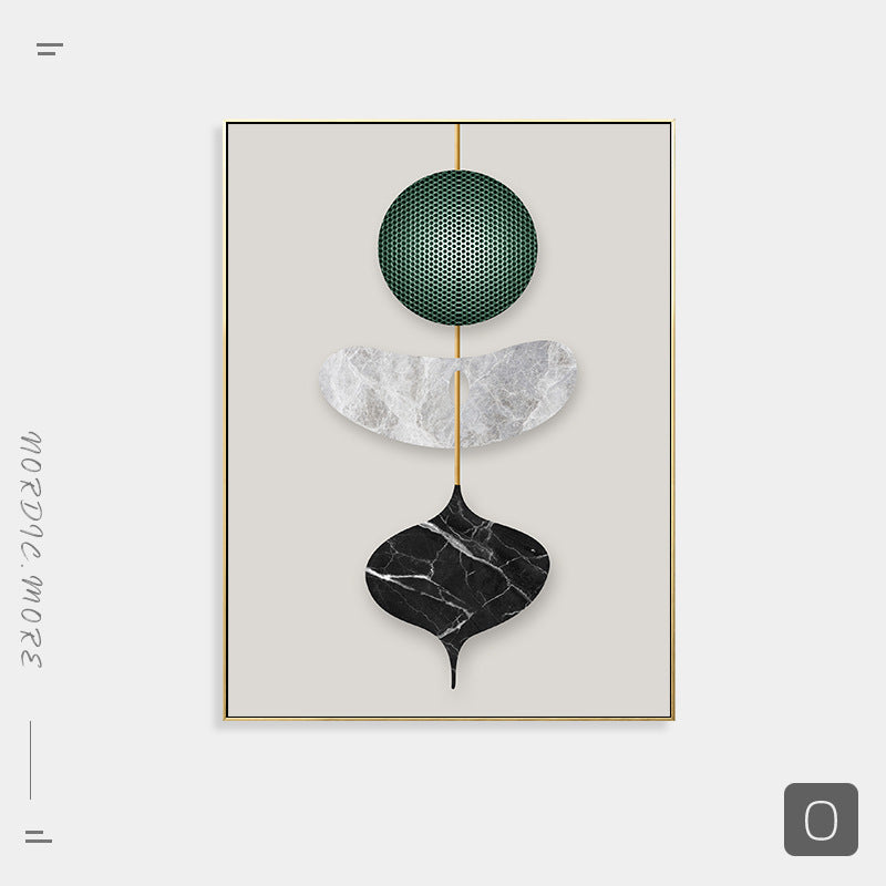 Modern Vertical Watercolor Abstract Painting - My Store