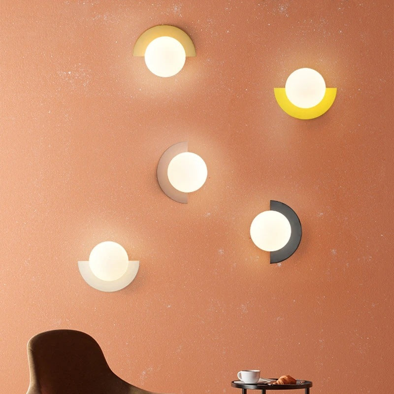 Simple Living Room Colorful Wall Lamp - My Store