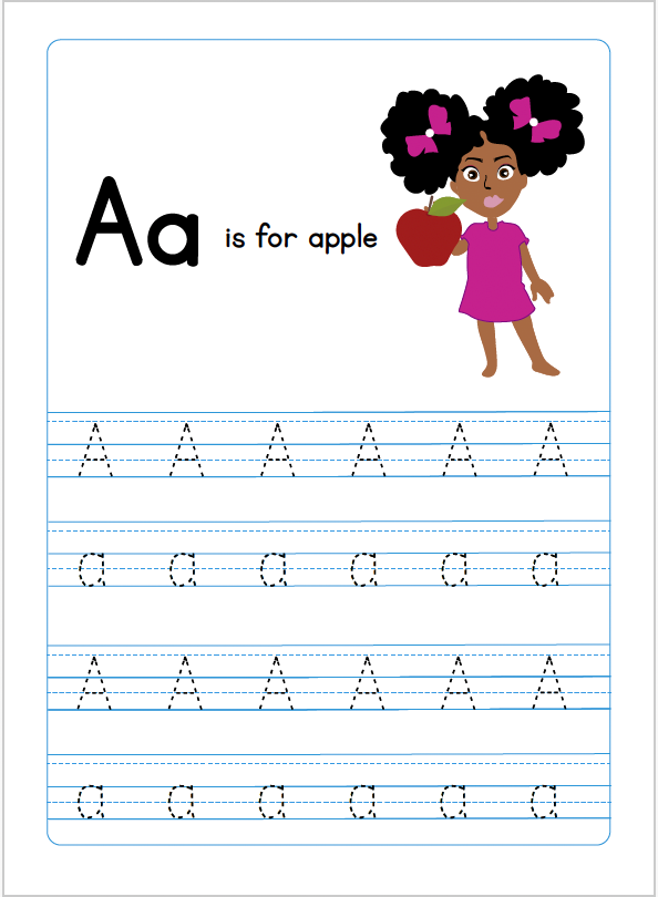 ABC TRACE ME – First Learn To Write Handwriting Workbook: First Learn To Write Handwriting Workbook - My Store