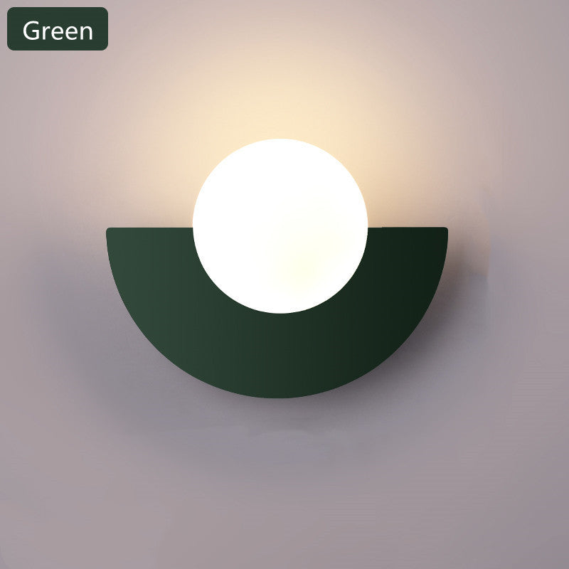 Simple Living Room Colorful Wall Lamp - My Store