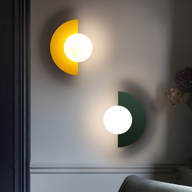 Simple Living Room Colorful Wall Lamp - My Store