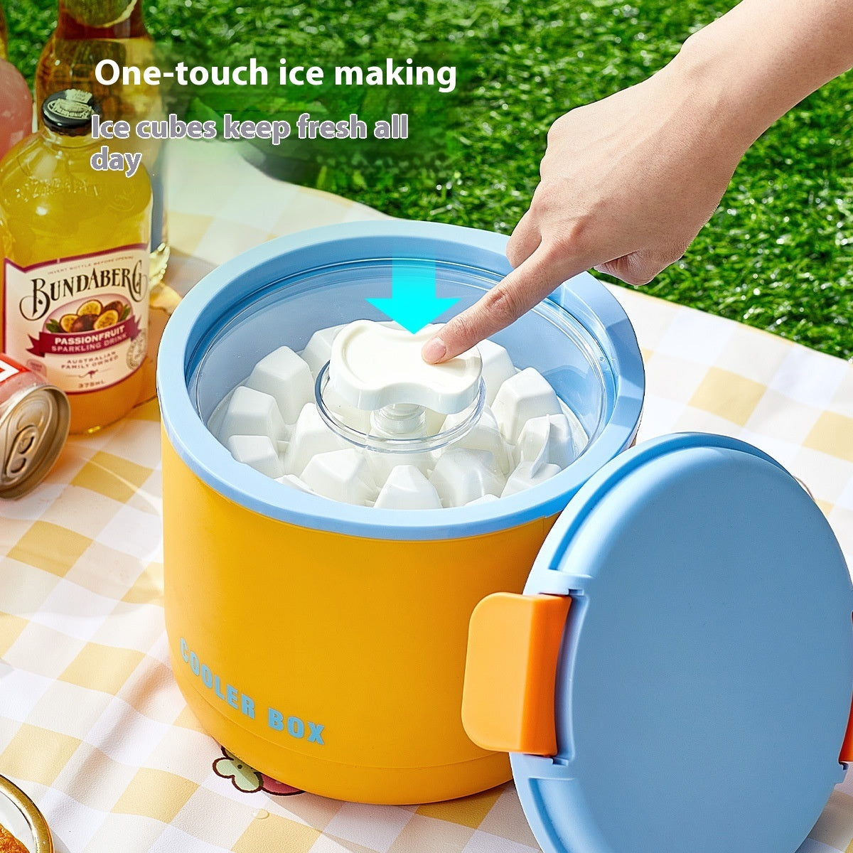 Camping Outdoor Press Ice Cube Box - I two I Design