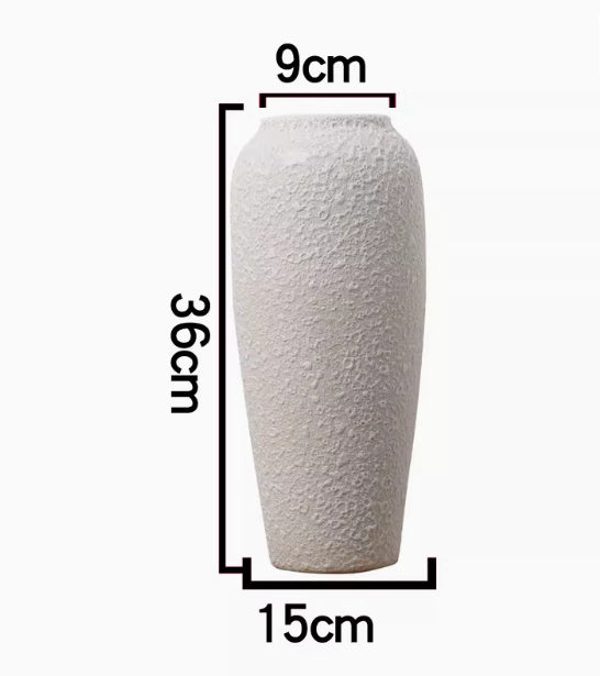 White Vase Desktop Flower Ornaments - My Store